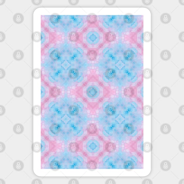 Pastel Zen Mandala 14 Magnet by FasBytes